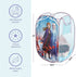 Idea Nuova Frozen 2 Pop Up Hamper Featuring Anna & Elsa, with Durable Carry Handles, 21" H x 13.5" W X 13.5" L